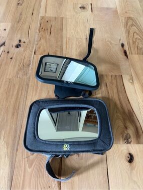 GOGO Black Baby Travel Mirror and Onco Black Travel Mirror